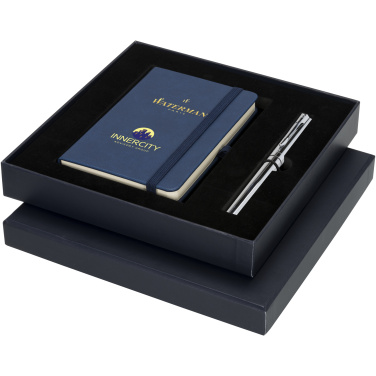Logo trade promotional giveaway photo of: Waterman gift box with A6 notebook