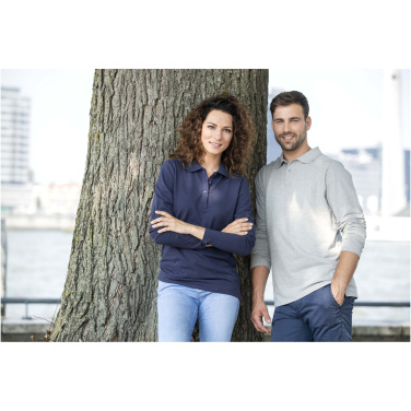 Logo trade promotional merchandise photo of: Oakville long sleeve men's polo