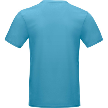 Logo trade promotional merchandise image of: Azurite short sleeve men’s organic t-shirt