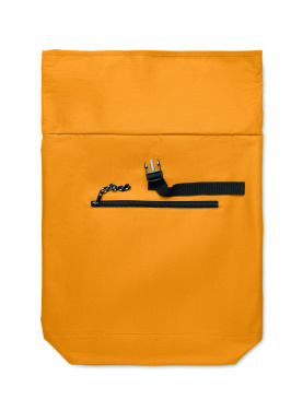 Logo trade promotional item photo of: 600Dpolyester rolltop backpack