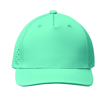 Logo trade promotional items image of: 5 panel baseball cap 200 gr/m²