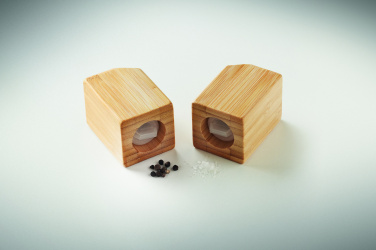 Logotrade advertising product image of: Bamboo salt & pepper set
