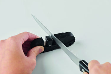 Logo trade corporate gifts image of: Pocket-sized knife sharpener