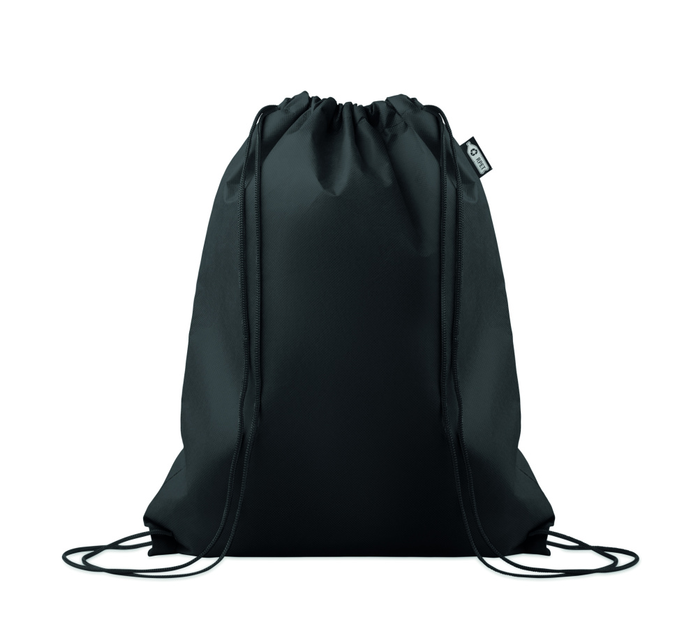 Logotrade promotional gift image of: Drawstring bag RPET non-woven