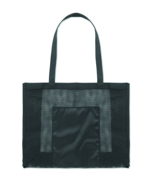 Logo trade business gift photo of: RPET mesh shopping bag