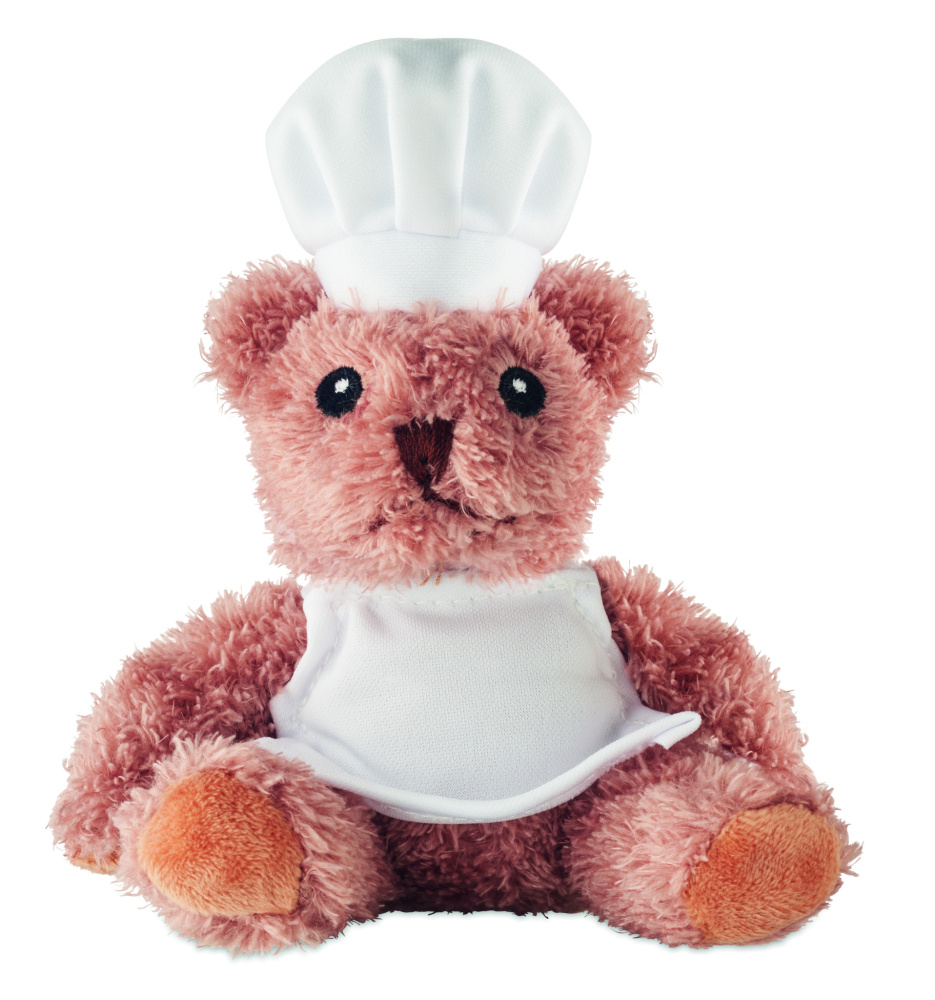 Logo trade promotional product photo of: Teddy bear plush chef