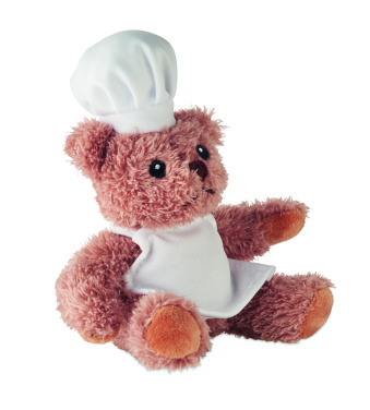 Logotrade promotional product picture of: Teddy bear plush chef
