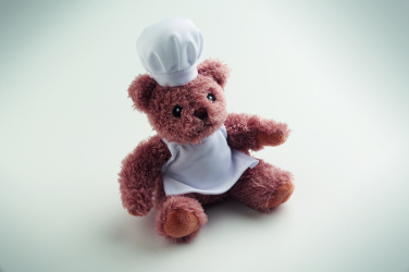 Logo trade advertising products picture of: Teddy bear plush chef