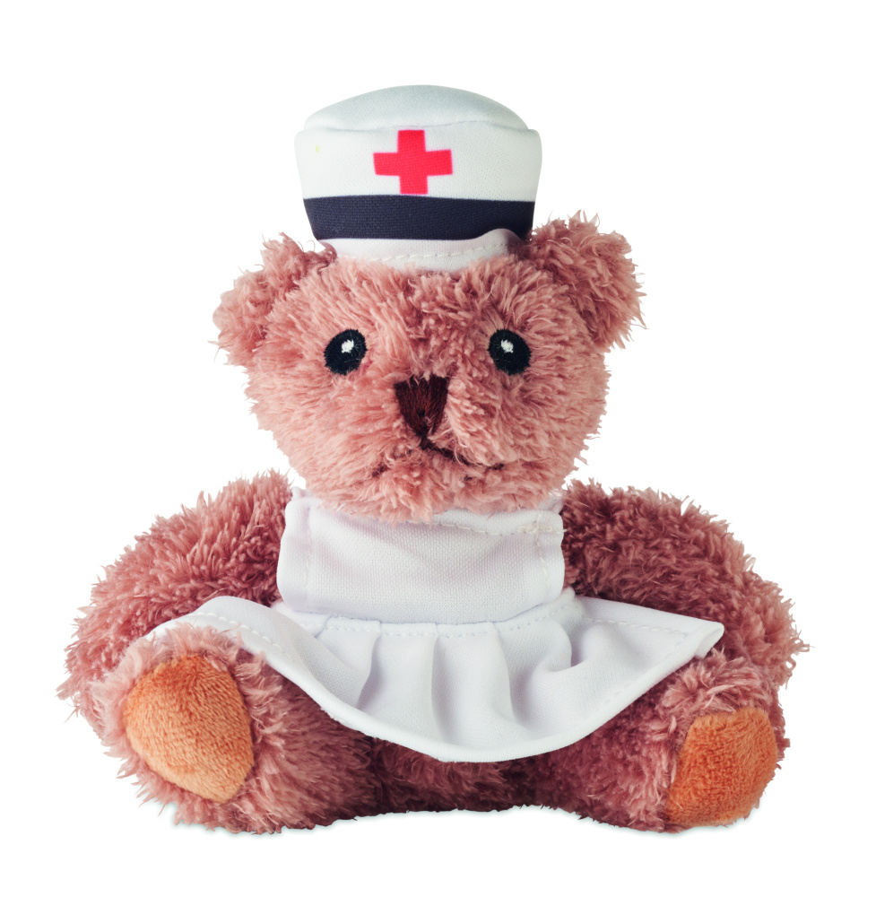 Logotrade promotional giveaway picture of: Teddy bear plush nurse
