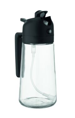 Logo trade promotional items picture of: Glass oil dispenser & sprayer