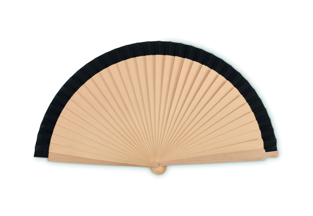 Logotrade advertising product image of: Wooden hand fan