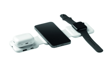 Logo trade corporate gifts image of: Foldable charging station