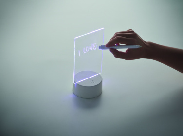 Logotrade promotional products photo of: Light-up LED memo board