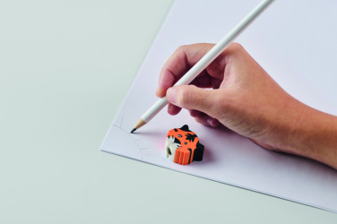 Logo trade promotional items picture of: Wooden pencil in animal shape