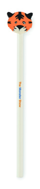 Logotrade corporate gift image of: Wooden pencil in animal shape