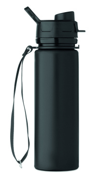 Logo trade advertising product photo of: Foldable silicone sports bottle