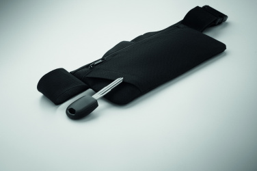 Logo trade promotional item photo of: Sports waist bag 600D RPET