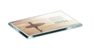 Logo trade promotional items picture of: Acrylic photo magnet rectangula