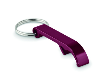 Logo trade promotional merchandise image of: Recycled aluminium key ring Nokia