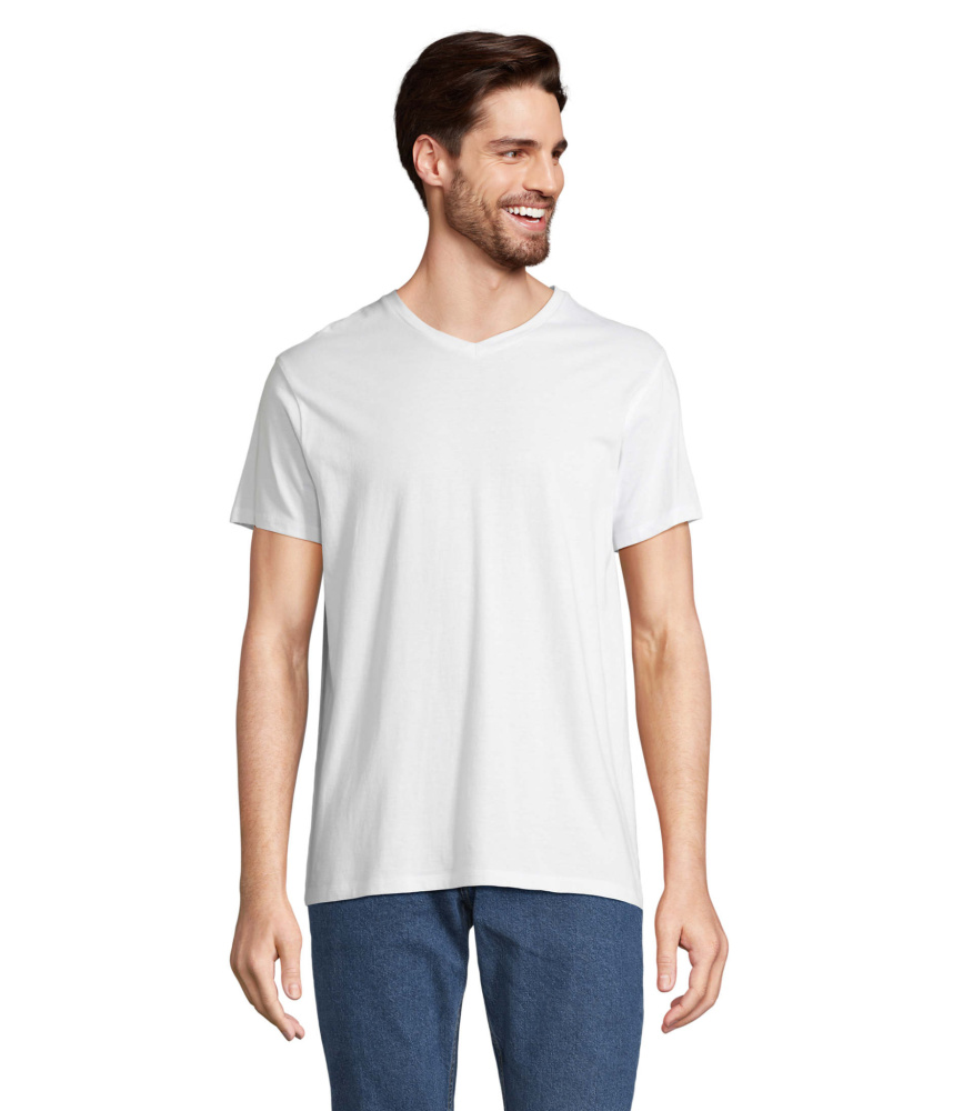 Logo trade business gift photo of: REGENT V  V-NECK T-SHIRT