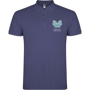 Logo trade promotional gifts picture of: Star short sleeve men's polo