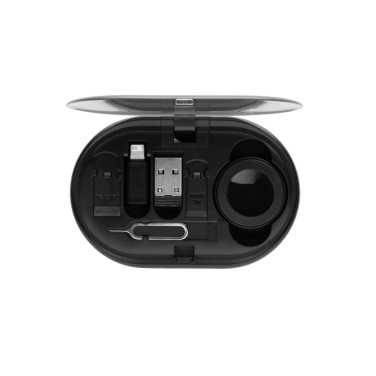 Logo trade promotional items picture of: Chargevix RCS rplastic Multi-functional 60W charging set