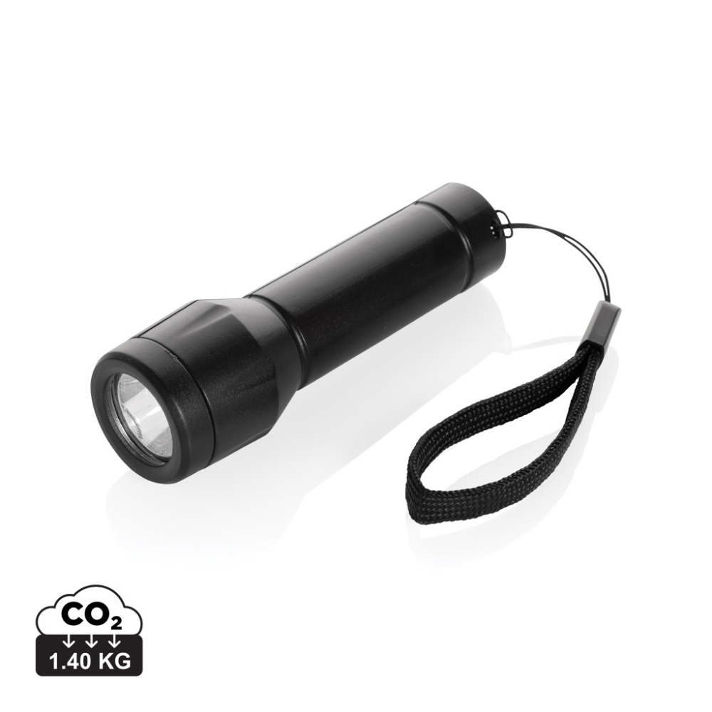 Logotrade promotional giveaways photo of: Flara RSC recycled plastic USB-rechargeable torch