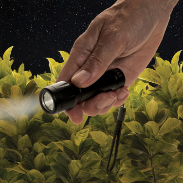 Logo trade promotional merchandise image of: Flara RSC recycled plastic USB-rechargeable torch