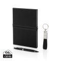 Swiss Peak RCS certified business gift set, black