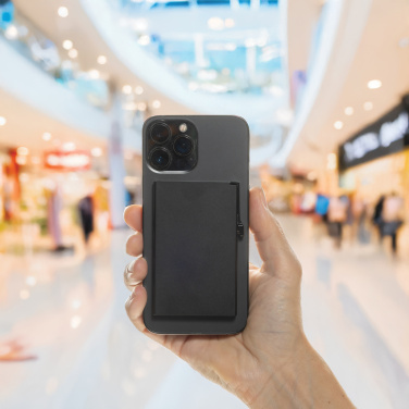 Logotrade promotional item image of: Standard aluminium RFID magnetic phone cardholder