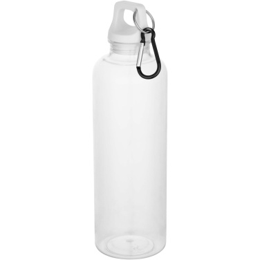 Logo trade promotional giveaways image of: Oregon 750 ml RCS recycled plastic water bottle with carabiner