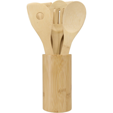 Logo trade business gift photo of: Tala bamboo kitchen tool set