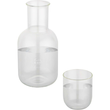 Logotrade promotional giveaway image of: Amelie glass carafe and cup set