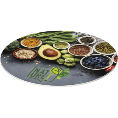 Logo trade promotional merchandise photo of: Lumin round coaster