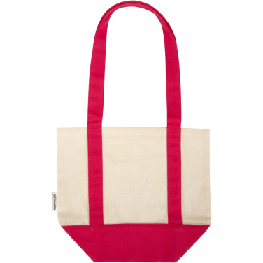 Logo trade advertising products image of: Sam 320 g/m² GRS recycled mini cotton tote bag