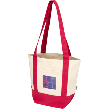 Logo trade promotional items picture of: Sam 320 g/m² GRS recycled mini cotton tote bag