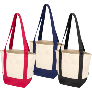 Logotrade promotional item picture of: Sam 320 g/m² GRS recycled mini cotton tote bag