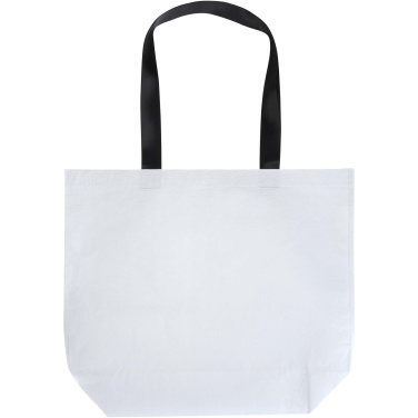 Logo trade corporate gifts picture of: Duo GRS recycled double-laminated oversized tote bag 30L