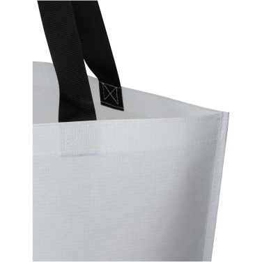 Logo trade promotional items image of: Duo GRS recycled double-laminated oversized tote bag 30L
