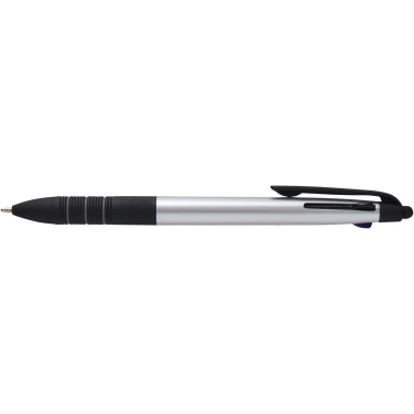 Logotrade promotional item picture of: Trine 3-ink RCS recycled ballpoint pen with stylus
