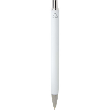 Logo trade advertising product photo of: Feld RCS recycled ballpoint pen with metallic finish (black ink)