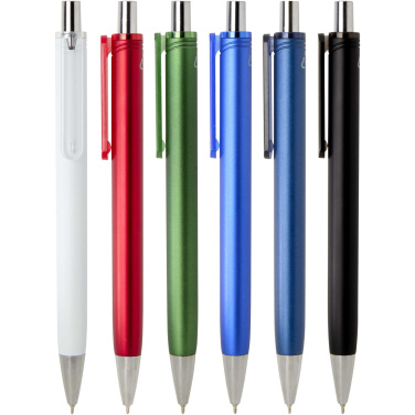 Logo trade corporate gifts picture of: Feld RCS recycled ballpoint pen with metallic finish (black ink)