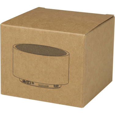 Logo trade advertising products picture of: Ankaa 3W recycled aluminium wireless Bluetooth® speaker
