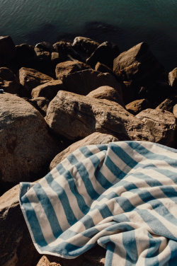 Logo trade corporate gift photo of: VINGA Lagoa GRS beach towel