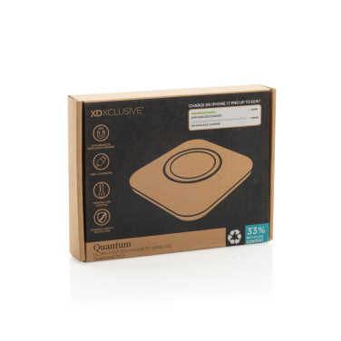 Logotrade promotional giveaway picture of: Quantum ultra-fast 25W magnetic wireless charging pad