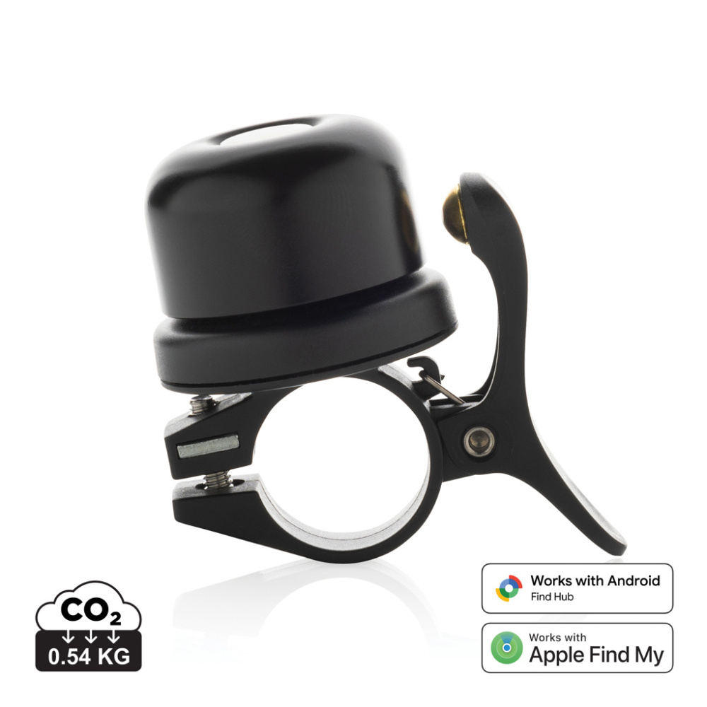 Logo trade promotional giveaway photo of: Bike finder Dual RCS bike bell with worldwide locating
