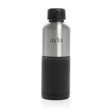 Logotrade promotional giveaway image of: Ripple RCS R-steel leakproof water bottle with handle 750ML