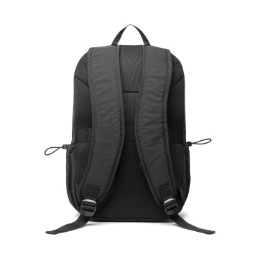 Logo trade corporate gifts image of: KENTO URBAN RCS recycled nylon 15.6 inch Backpack with front