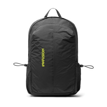 Logotrade corporate gift picture of: KENTO URBAN RCS recycled nylon 15.6 inch Backpack with front