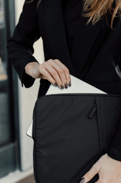 Logotrade corporate gift picture of: KENTO URBAN RCS recycled nylon 15.6 inch laptop sleeve
